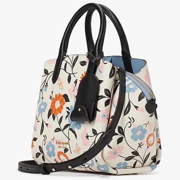 Kate Spade Avenue floral garden satchel - Picture 3 of 7